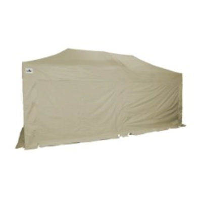 4m x 10m Gala Shade Pro Gazebo Taupe Sidewalls